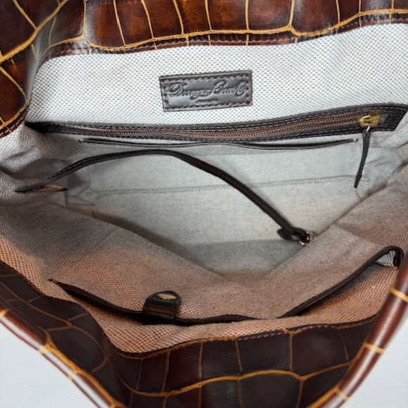 Dooney & Bourke Leather Hobo Bag - Picture 4 of 5